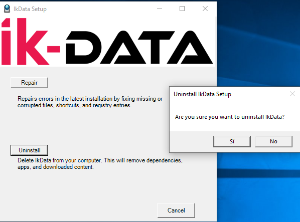 IkData Uninstall-Adv