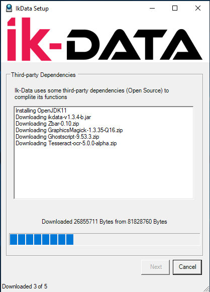 IkData Download Form