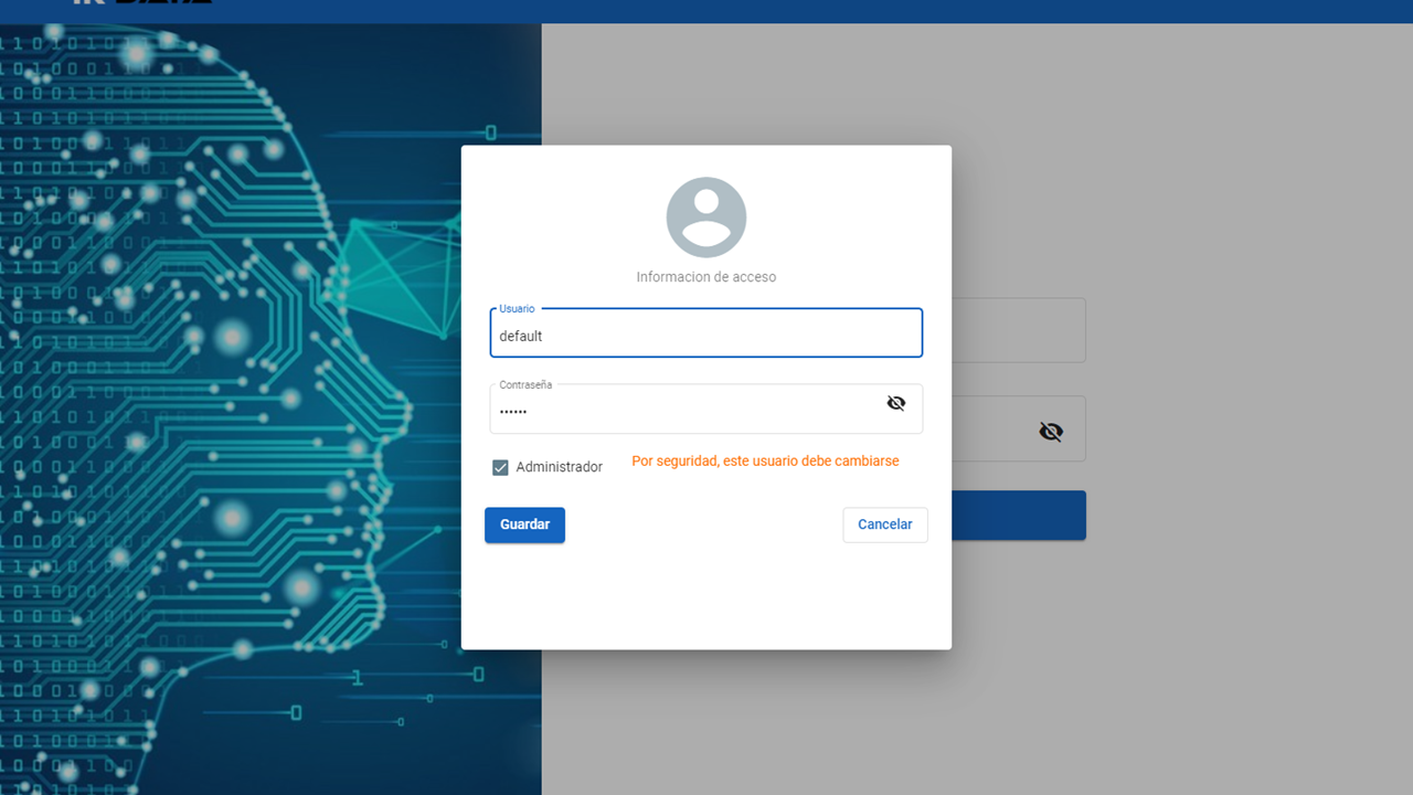 First Login